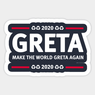 Greta 2020 Sticker